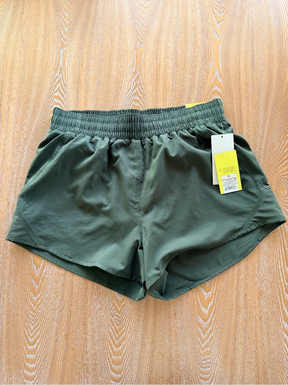 Women’s Olive Green Athletic Shorts